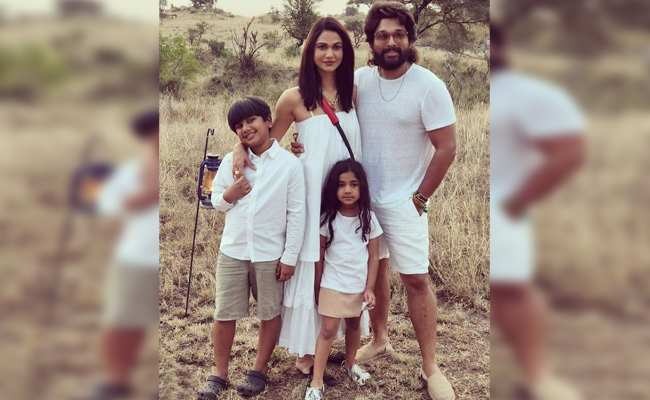 Allu Arjun chills with family in Tanzania