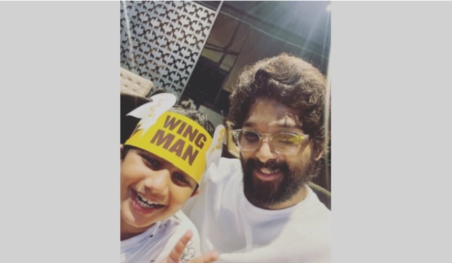 Allu Arjun shares pic of his son Ayan on his b'day