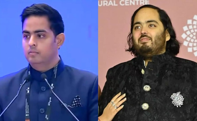 Anant Ambani, Akash Ambani are Richest Indians