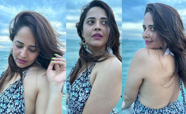 Pics: Anasuya Shows Off Her Glam Side