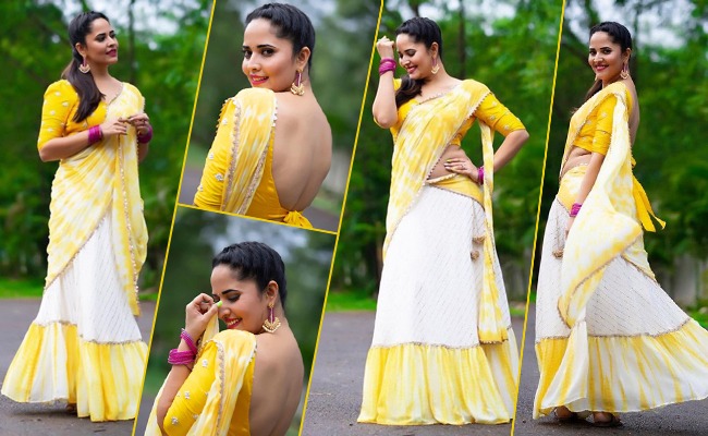 Pics: TV Lady Glows In Yellow And White