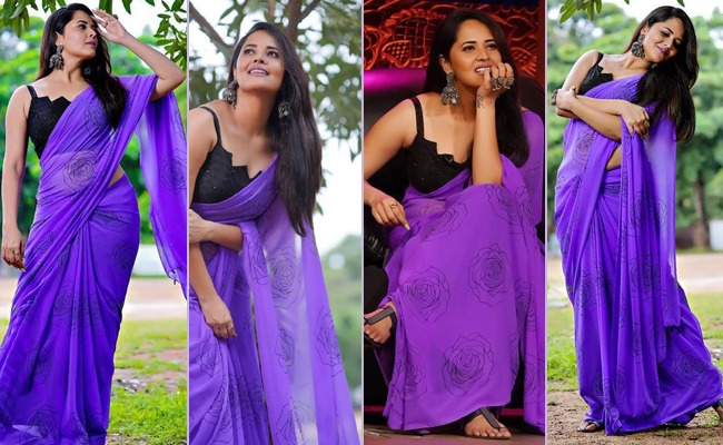 Pics: Tall Lady Looks Suave In Transparent Saree