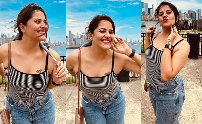 Pics: Anasuya Shows Off Her Chic Look