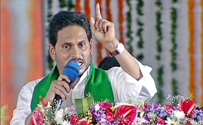 Two years ahead, Jagan making election speeches!
