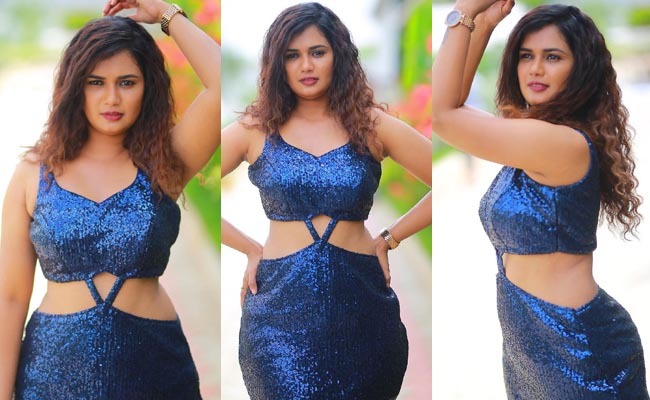 Pics: Bigg Boss Girl's 'Glory' In Blue