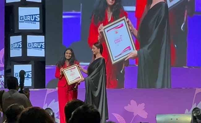 Jhanvi Narang Wins Times Power Women Award