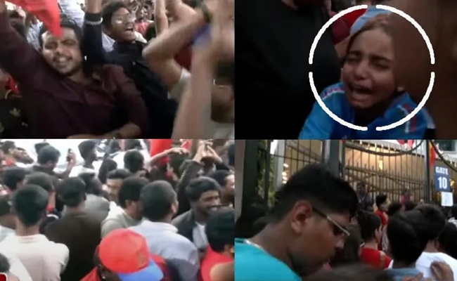 RCB's IPL victory celebration: 11 Dead In Stampedes Outside Bengaluru Stadium