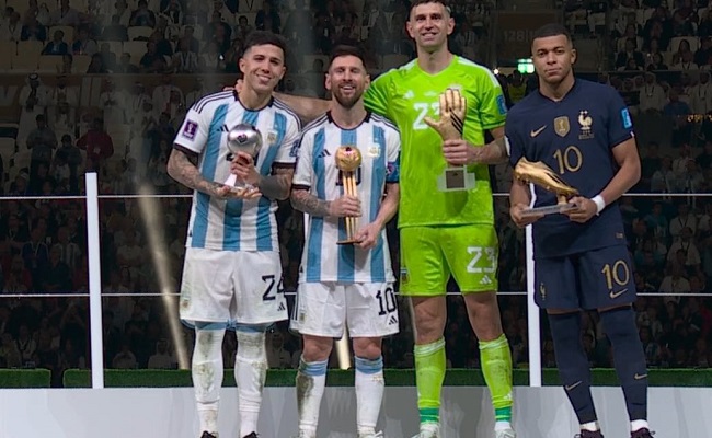 Messi wins Golden Ball, Mbappe gets Golden Boot