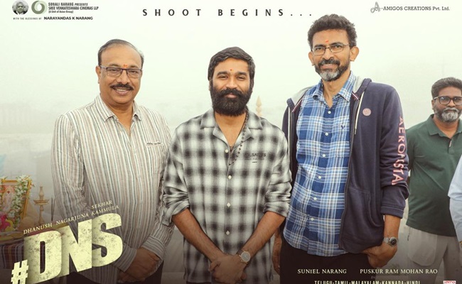 Dhanush, Nag, Sekhar Kammula's DNS Begins