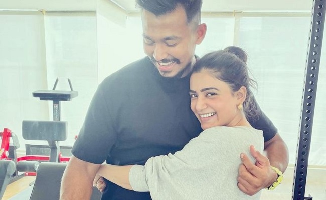 Samantha thanks trainer for not letting her give up