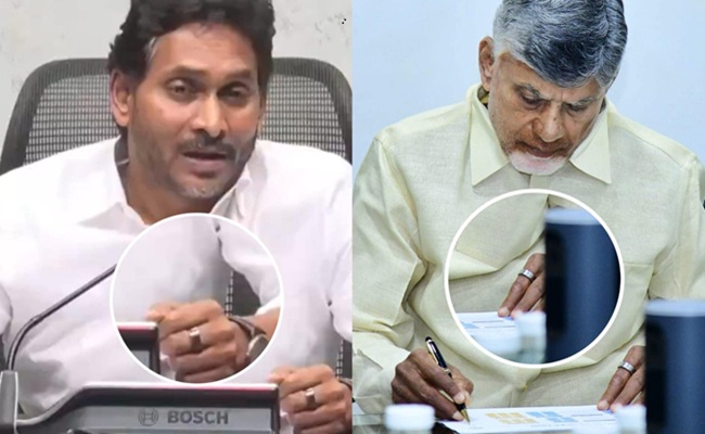 After Naidu, Jagan, too, sports a 'smart' ring!