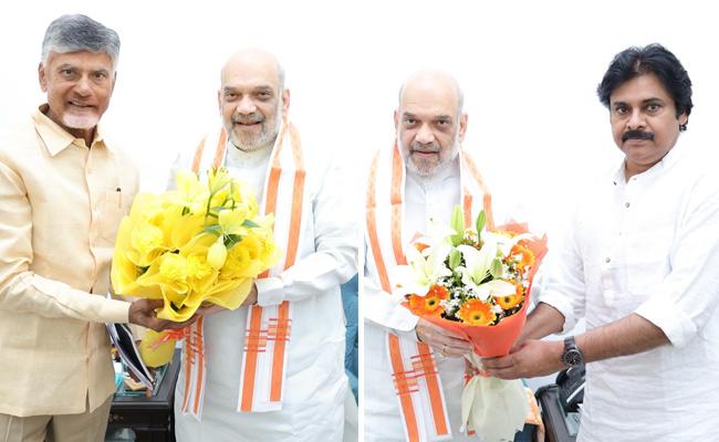 TDP-Jana Sena-BJP alliance in Andhra finalised