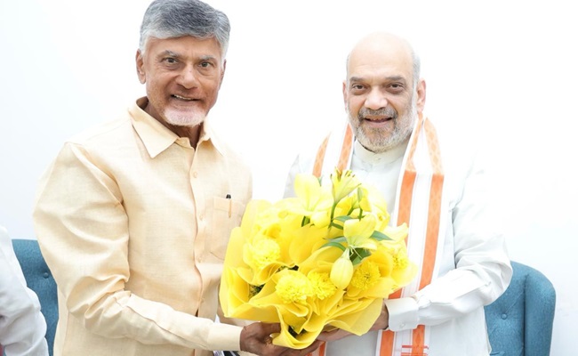 Amit Shah Invites TDP to join NDA