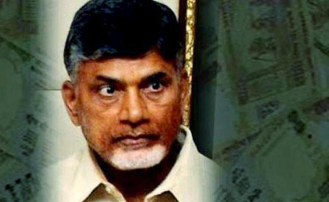 Sand Case Booked Against Naidu