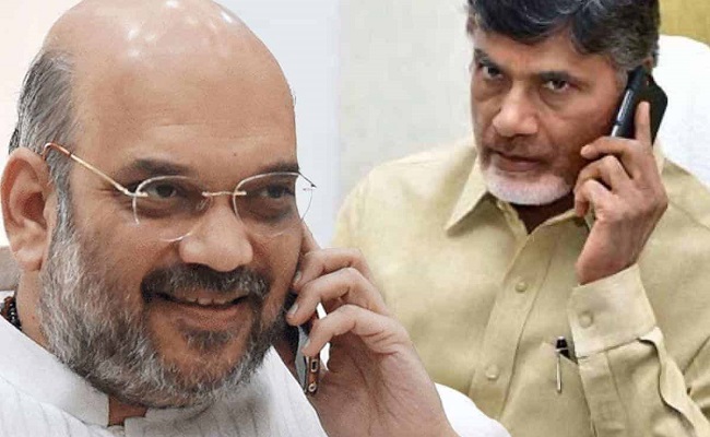 Chandrababu meets Shah, Nadda to discus alliance