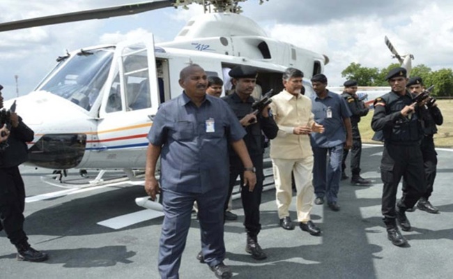 Naidu's New Chopper Sparks Political Row