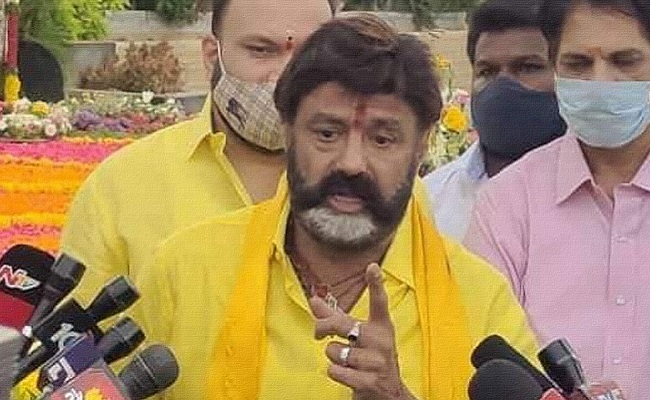 Balakrishna Appears In Hindupur At Last!