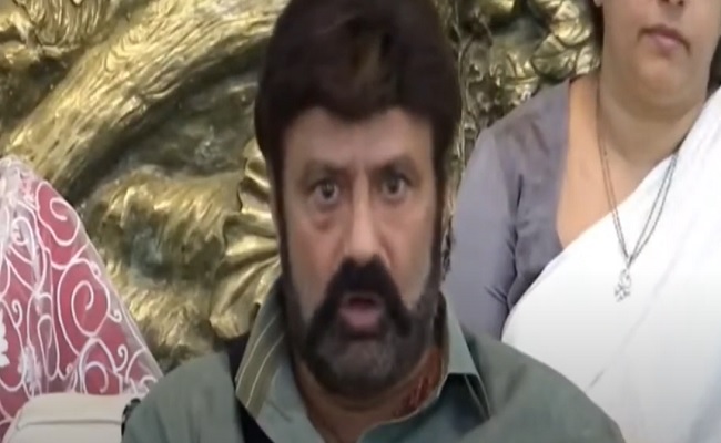 Balakrishna Insulted Media Channels At His House