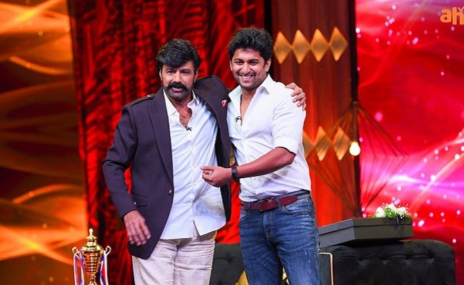 Actor Nani appears on 'Unstoppable with NBK'