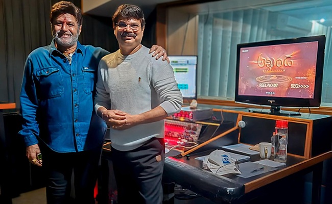 NBK Completes Dubbing, Akhanda 2 Arriving For Dussehra