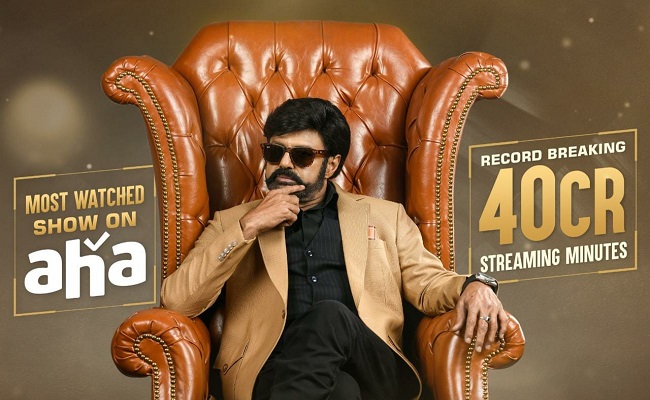 'Unstoppable with NBK' becomes most-watched Telugu OTT show
