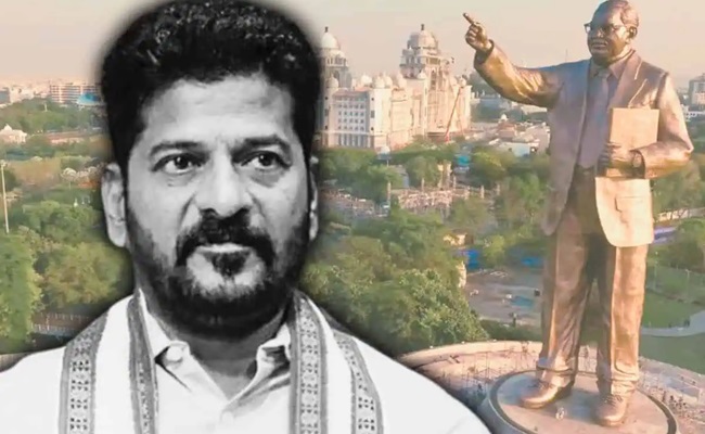 Revanth slammed for 'not honouring' Ambedkar