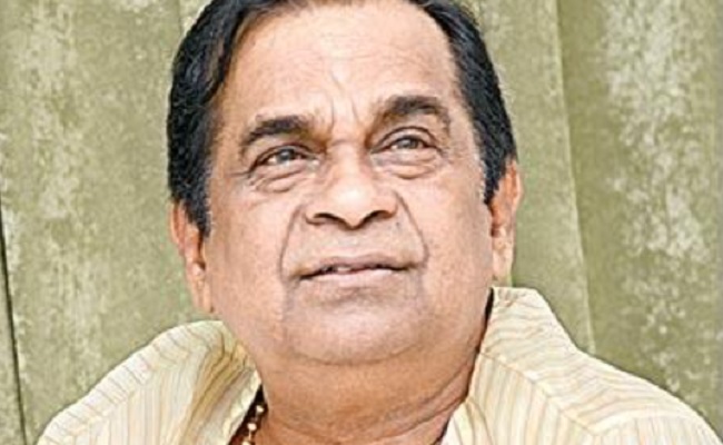 Brahmanandam About His Part Time Acting