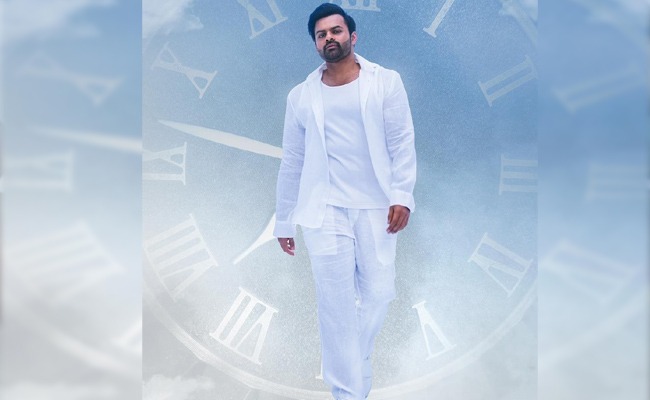 Unveiling the Intriguing First Look of Sai Tej as Mark