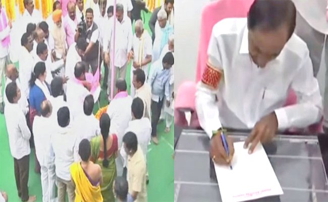 After ECI nod, KCR officially changes TRS to BRS