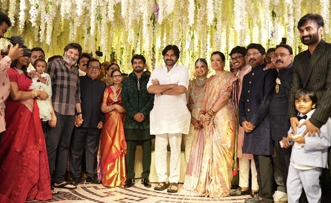 Pics: Brahmanandam's Son Siddharth Weds Aishwarya