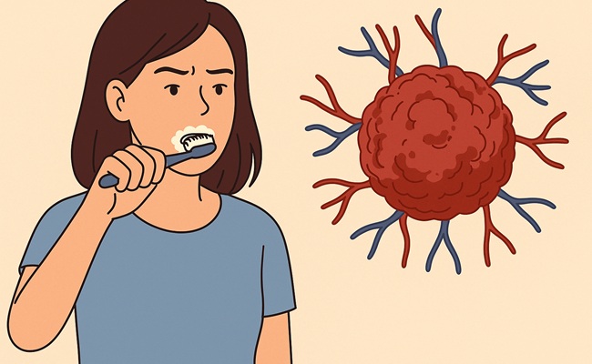 Brushing Teeth Linked To Cancer Disease
