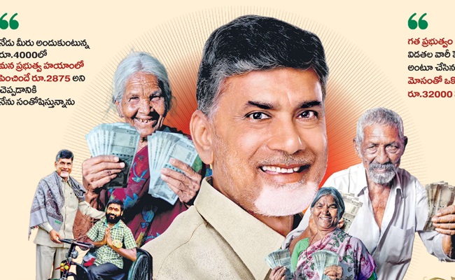 Row over absence of Pawan pic on pension ad!