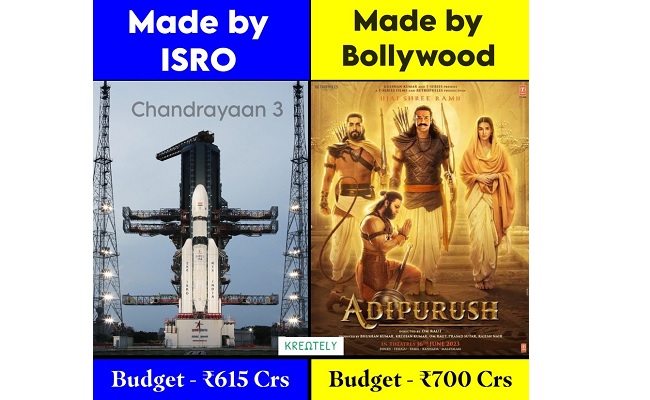 After Chandrayaan 3, Netizens Troll Adipurush Makers