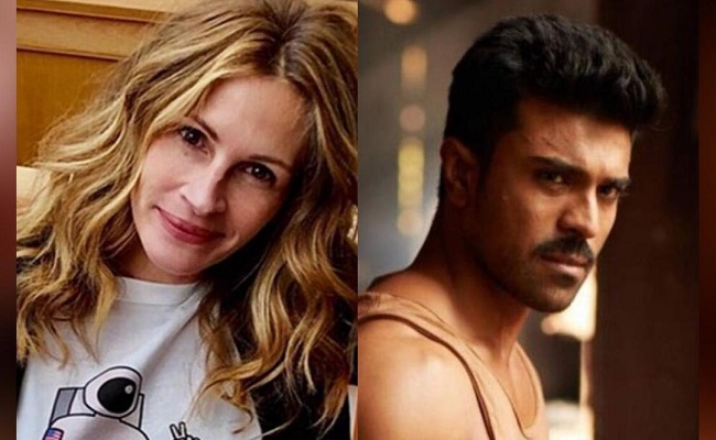 Charan Shares His Crush For Hollywood Actress