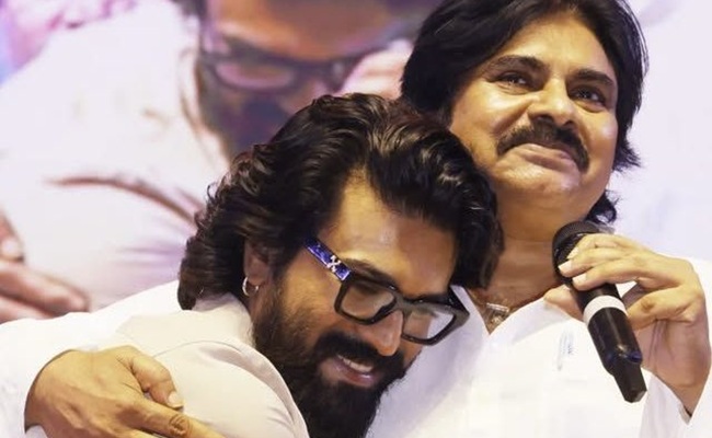 No uncle, only garu: Ram Charan greets Pawan!