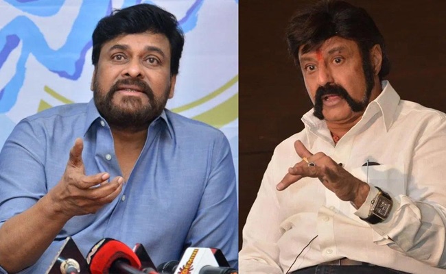 Megastar for Film Shoots, Balayya to Rallies