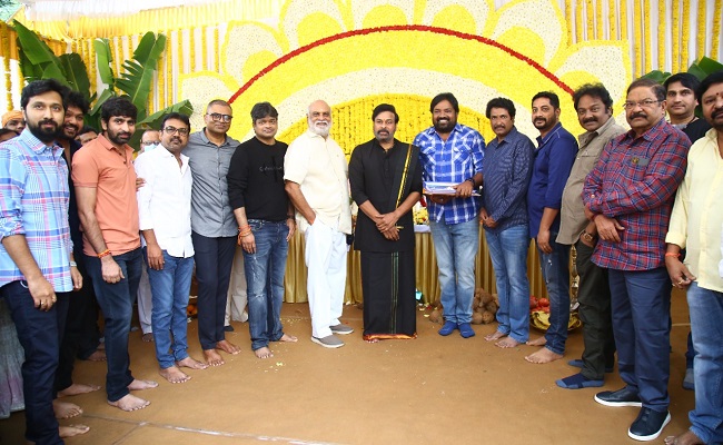 Chiranjeevi's Bholaa Shankar Launched In Style