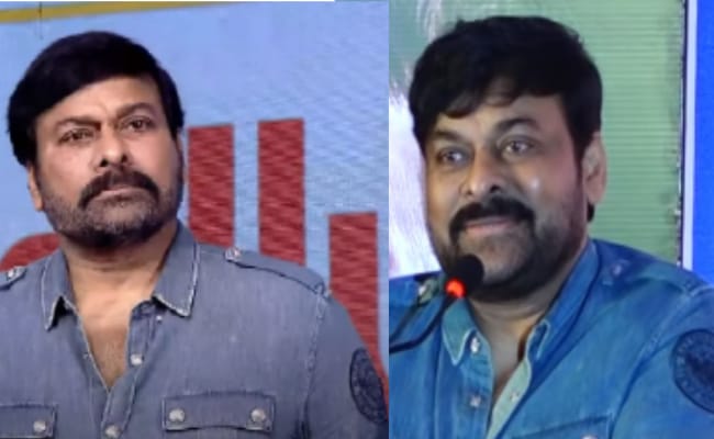 Chiranjeevi Caught With The Same Old Shirt