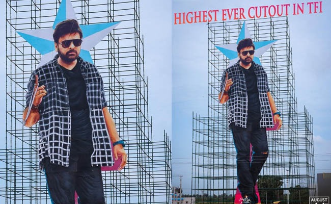 Pic Talk: Bholaa Shankar's Biggest Cut-out