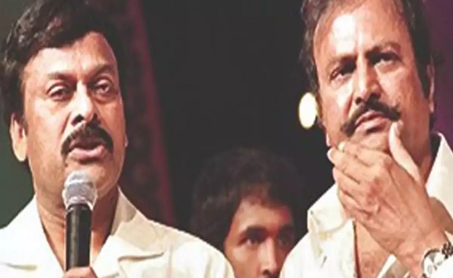 Why Kamma Media Drags Chiru Into Mohan Babu's Issue?