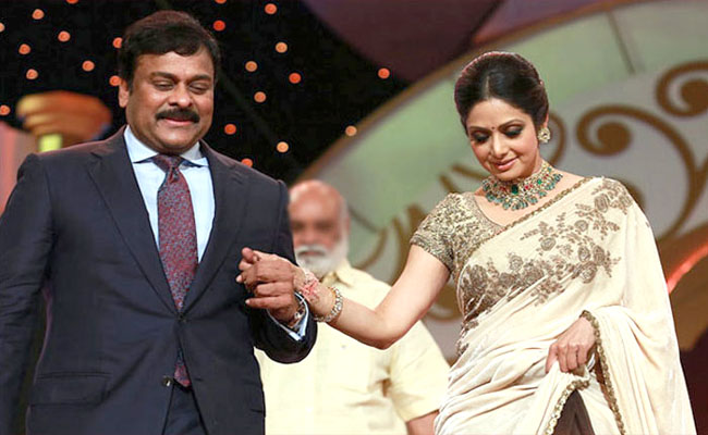 Chiranjeevi: 'Enjoyed working with Sridevi'