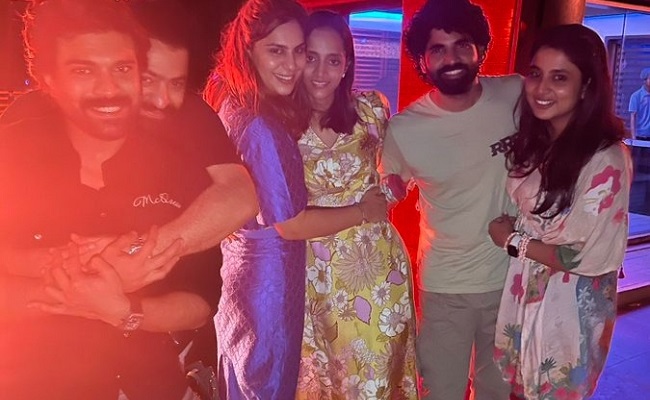 Charan's wife Upasana shares pics of his b'day bash