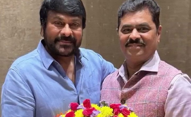 Megastar extends support to CM Ramesh?