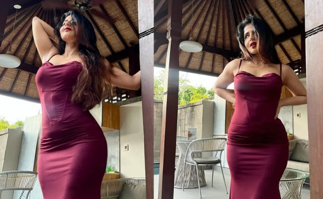 pHOTo: Ishwarya Blasts With Glam In Maroon