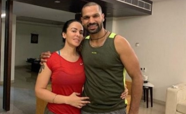 Shikhar Dhawan separates with wife Aesha