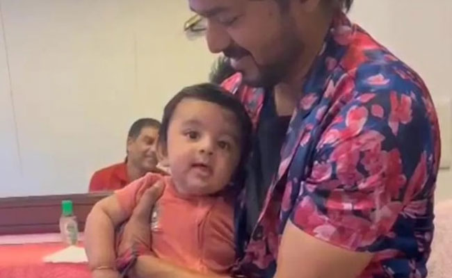 Viral: Hero Vijay With Dil Raju's Son