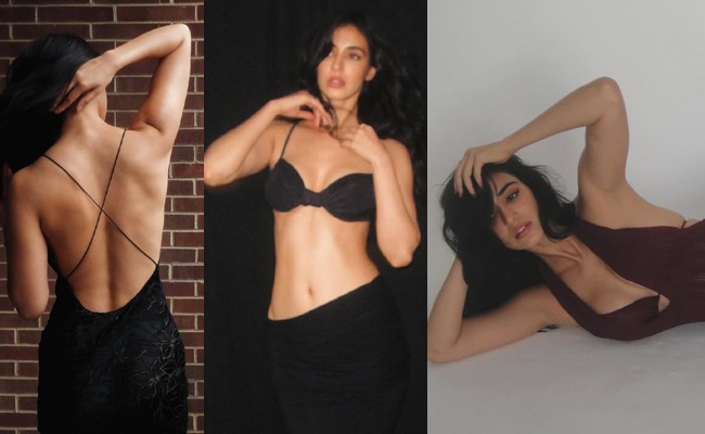 HOT: Lady With Perfect Body In Bold Black Look