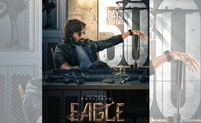 Pic Talk: The Eagle Ravi Teja All Gunned Up