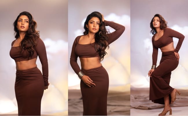 HOT: Eesha Rebba Stuns in Brown Chic Look