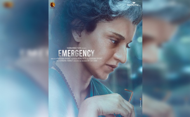 Kangana unveils her Indira Gandhi look from 'Emergency'